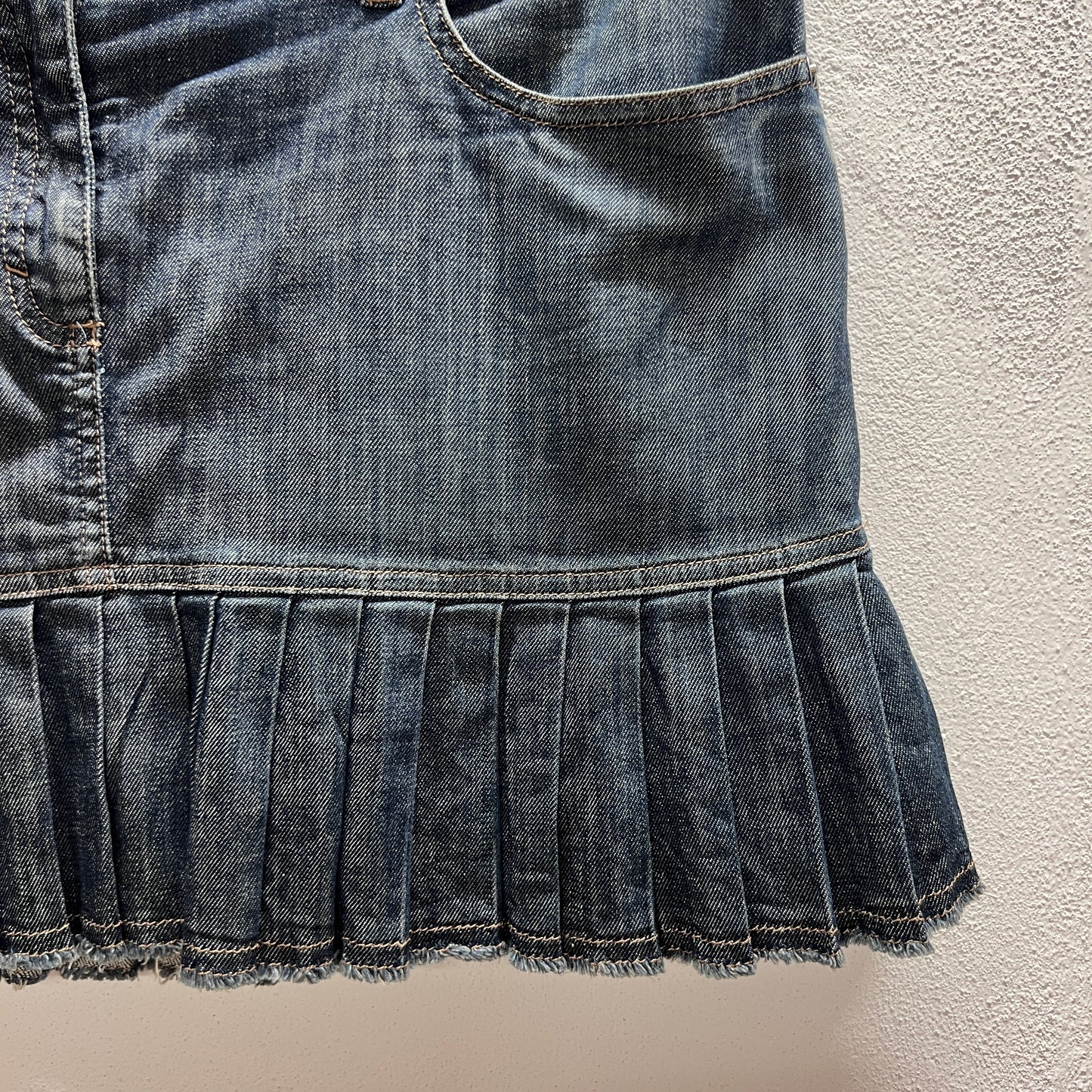 Minigonna in denim Sisley