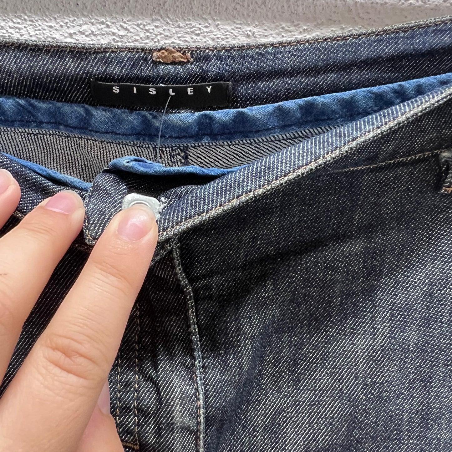 Minigonna in denim Sisley