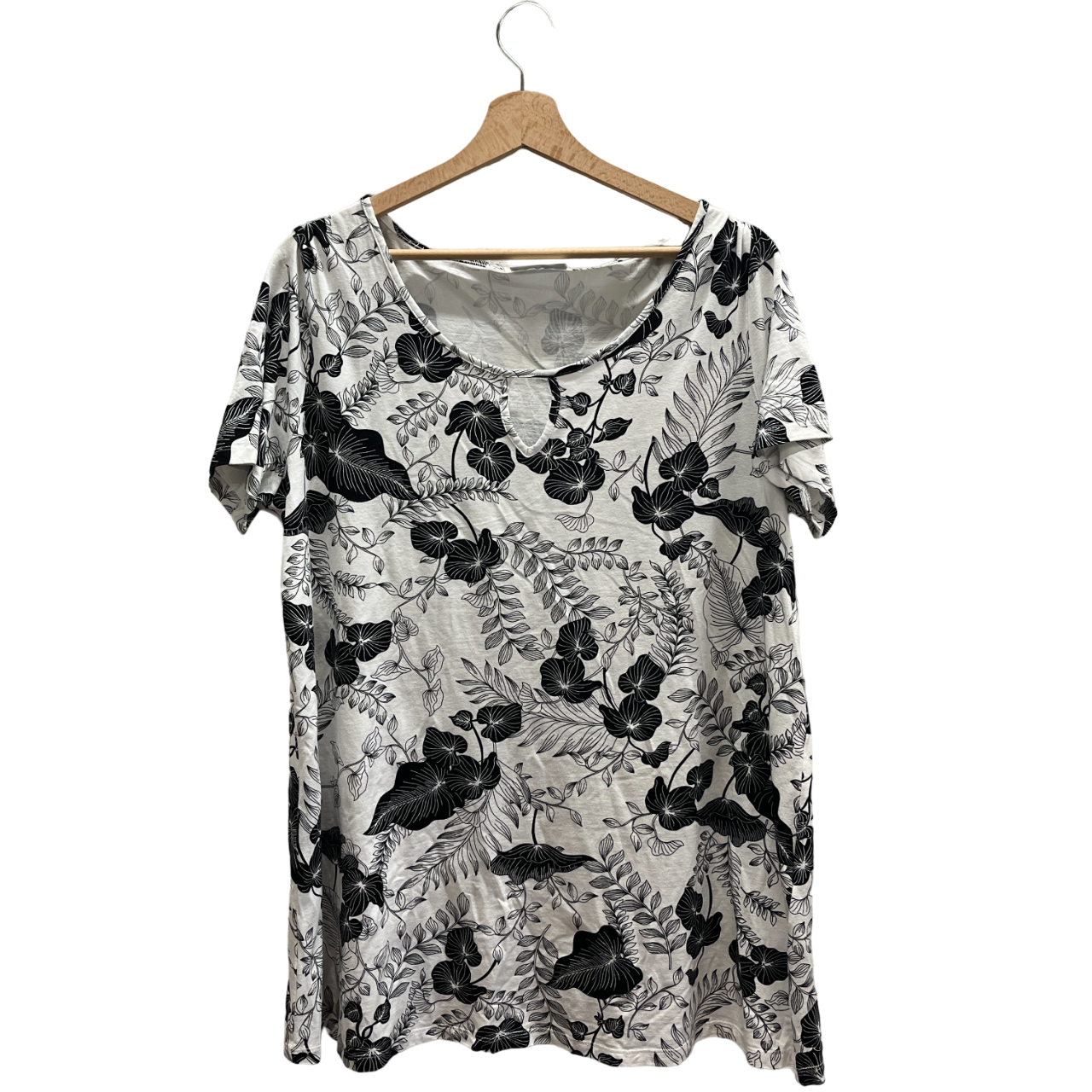 Maglietta con fantasie floreali