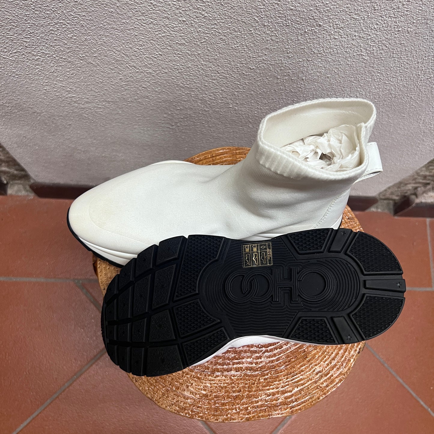 Sneakers in tela Jimmy Choo