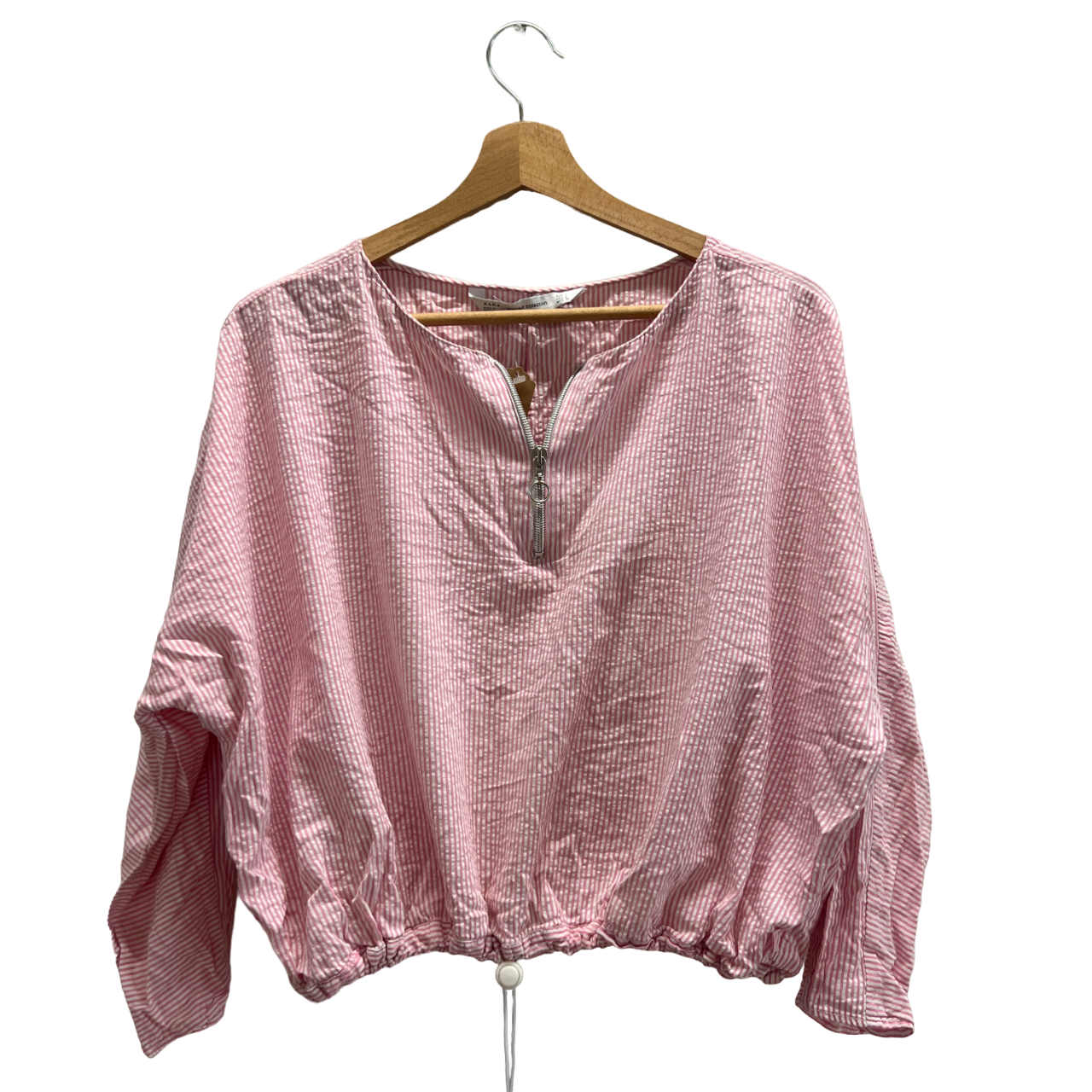Top Zara a righe