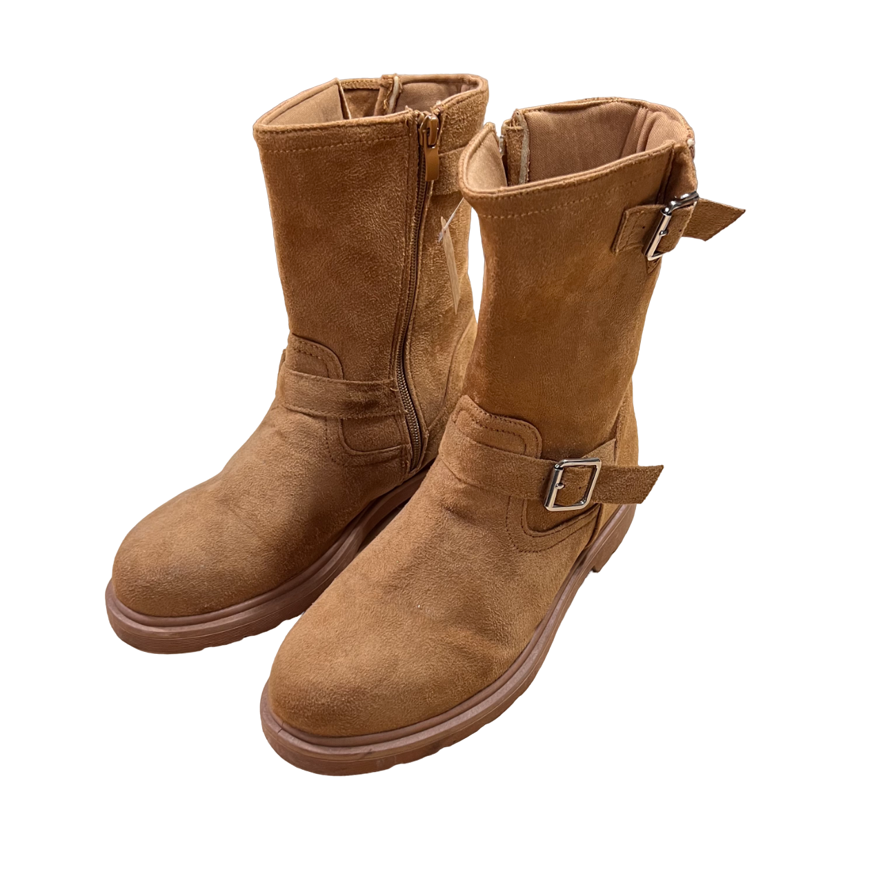 Stivaletti beige in tessuto n.38