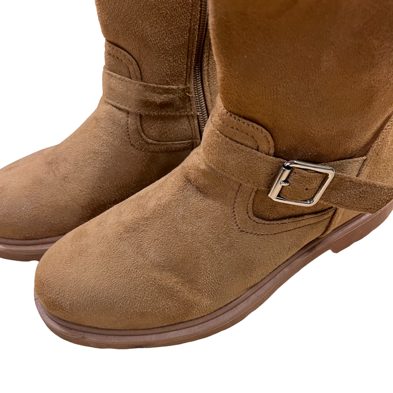 Stivaletti beige in tessuto n.38