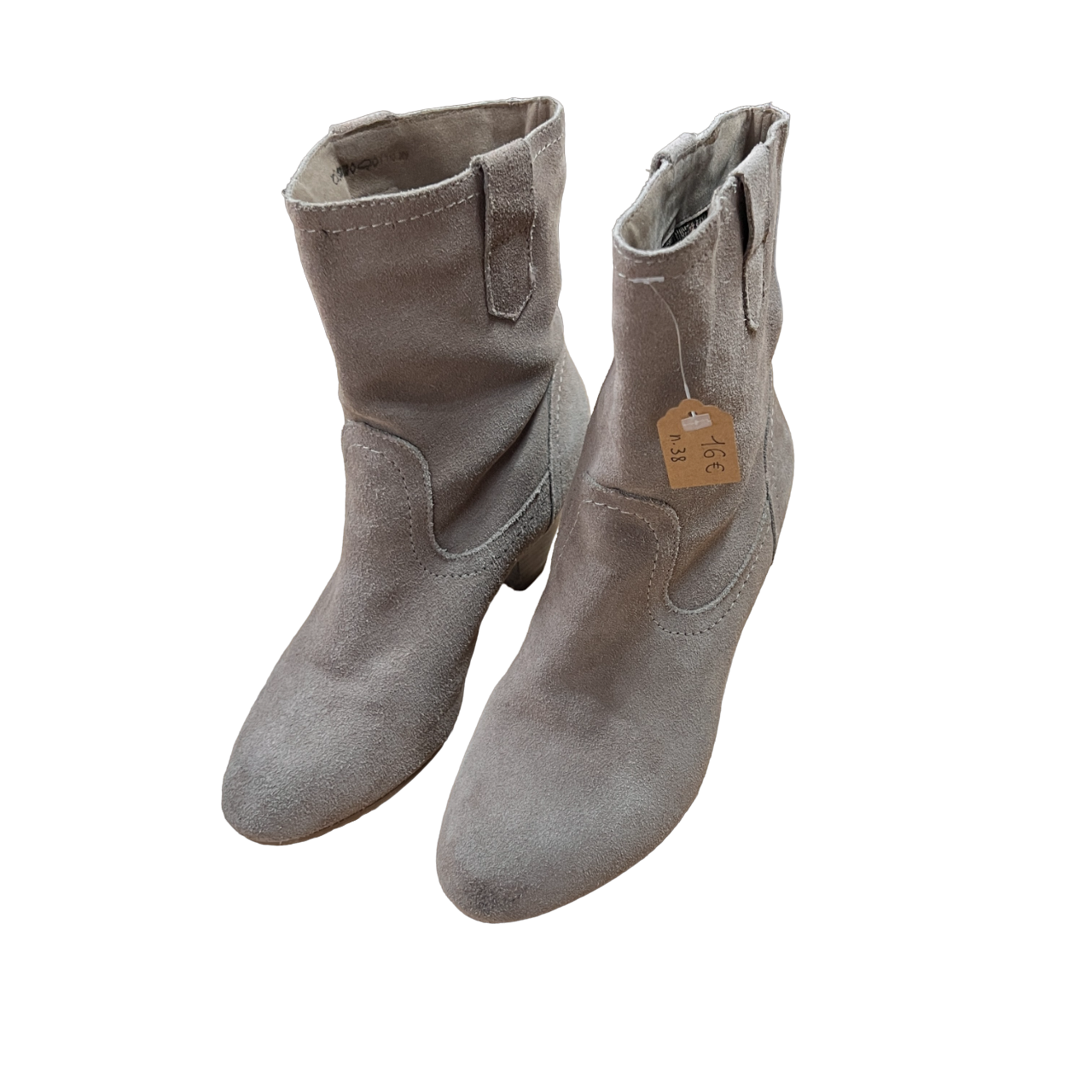 Stivaletto in camoscio n.38