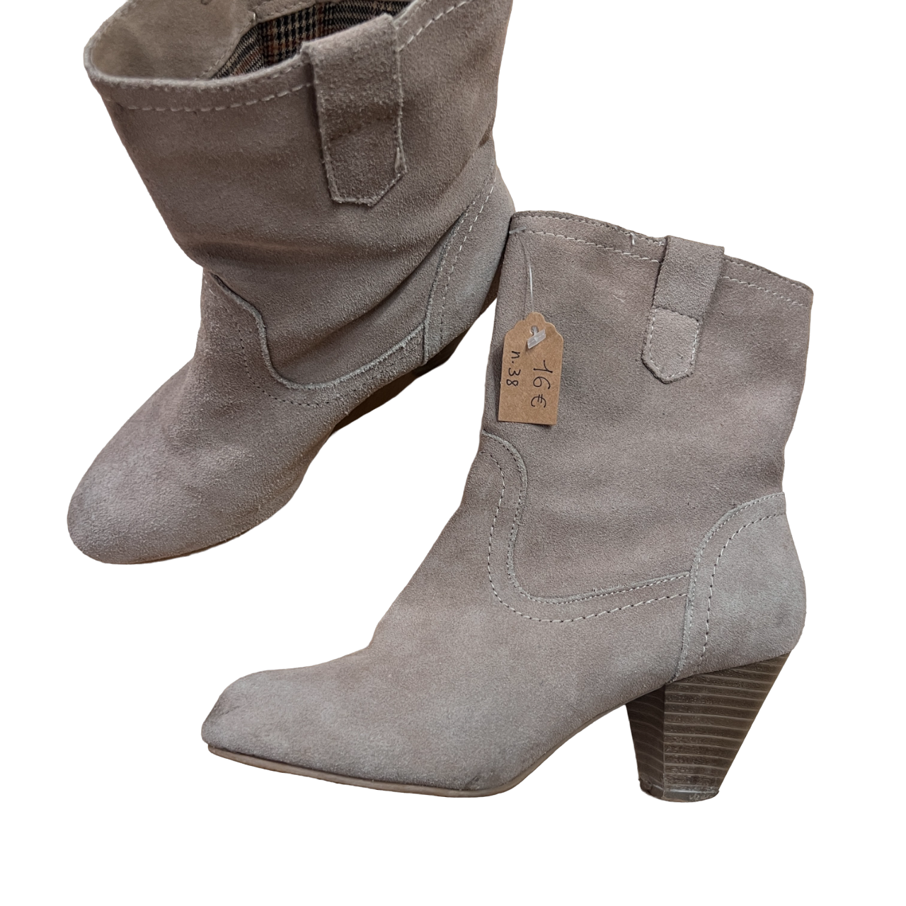 Stivaletto in camoscio n.38