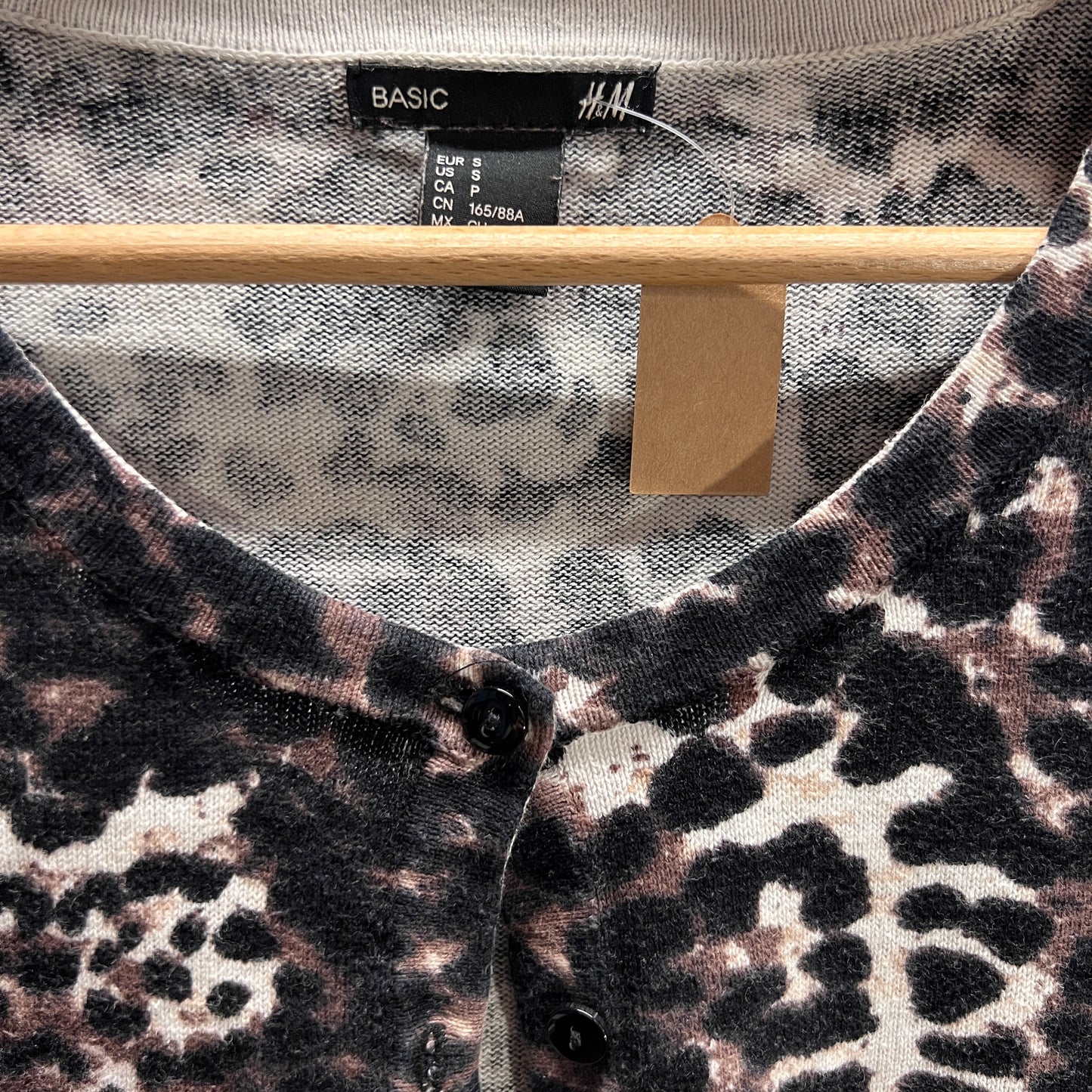 Cardigan leopardato H&M