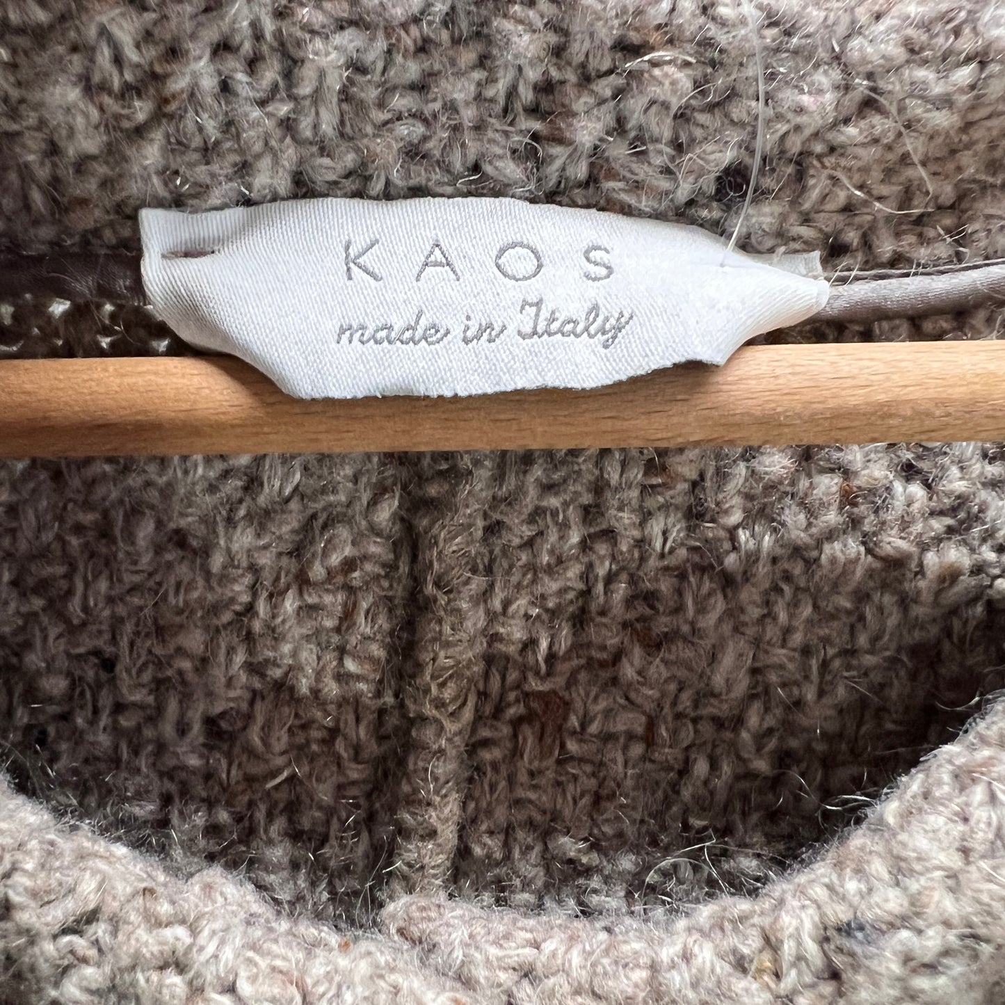 Cardigan lungo Kaos misto lana
