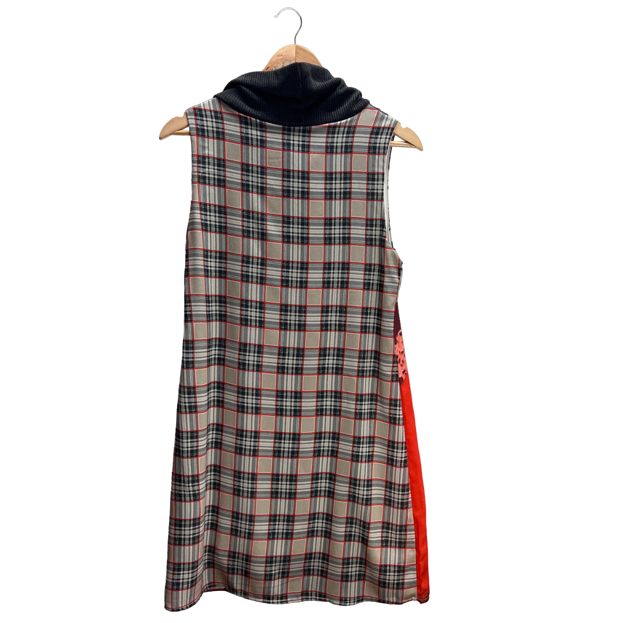 Vestito multicolore senza maniche