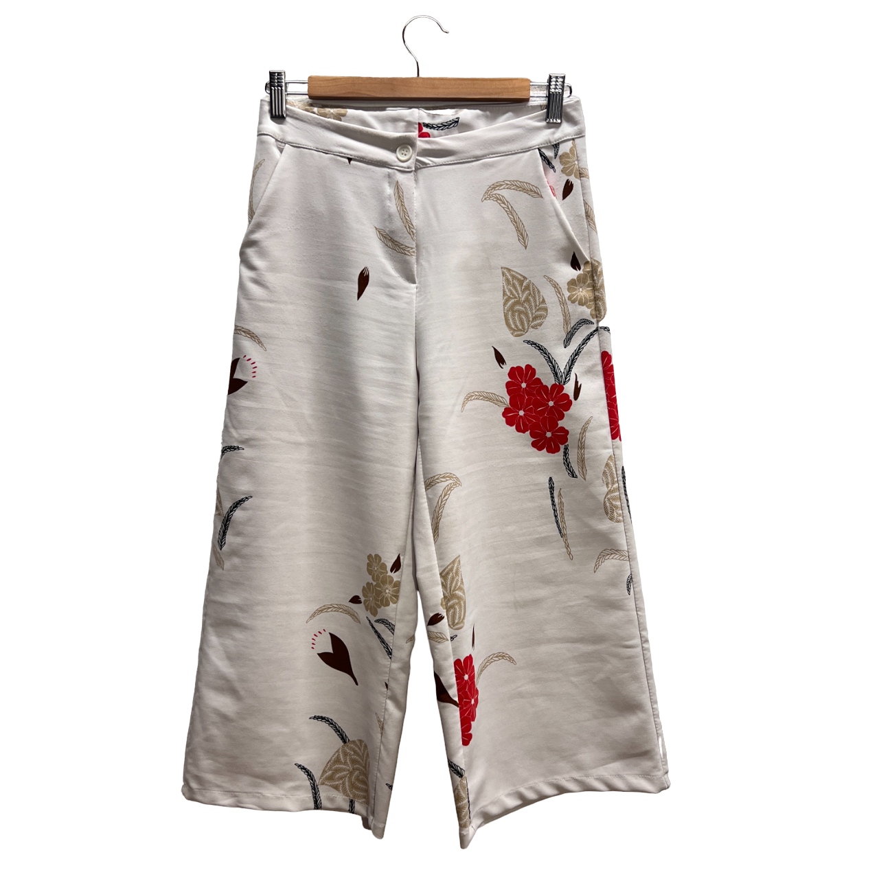 Pantaloni palazzo bianchi
