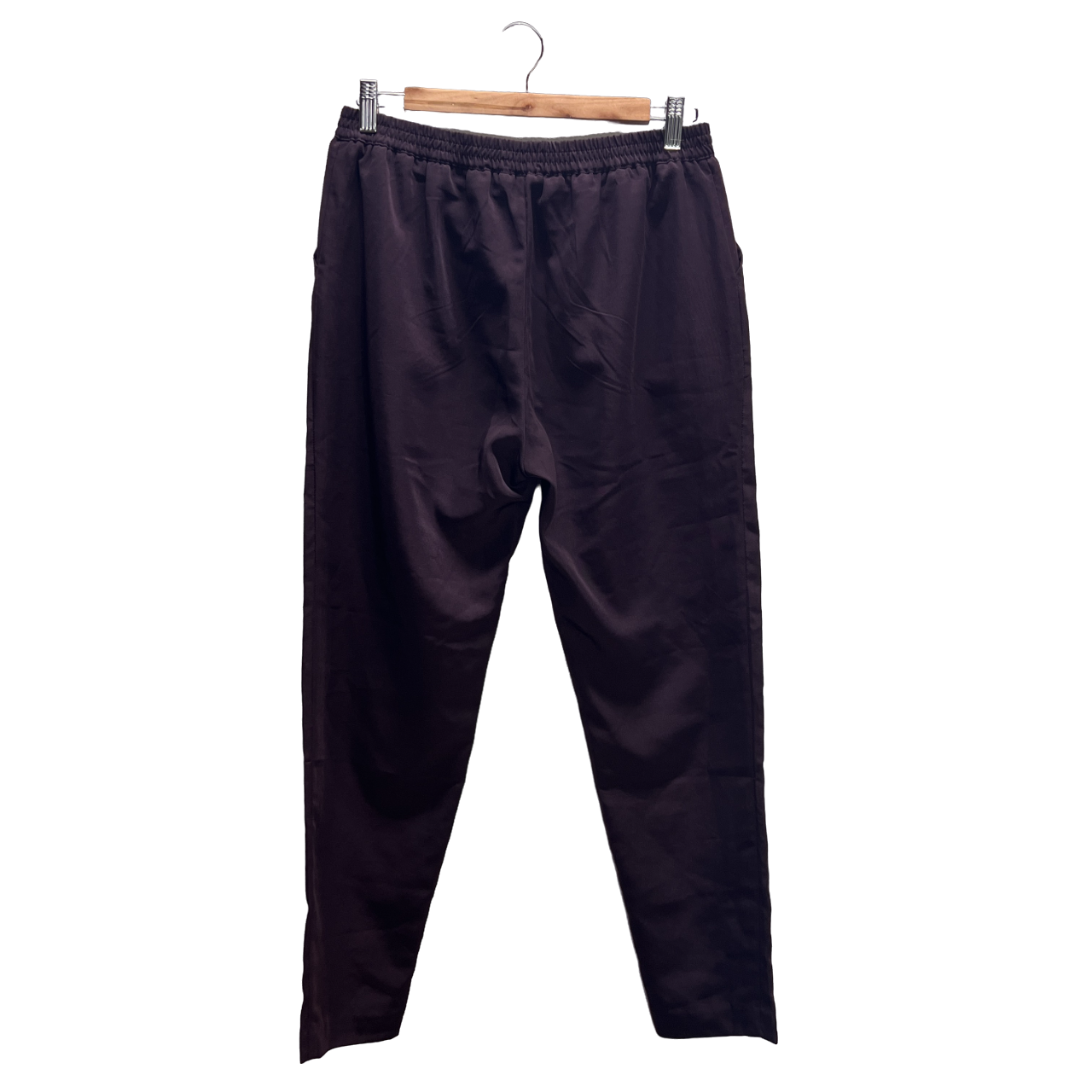 Pantaloni Bershka melanzana