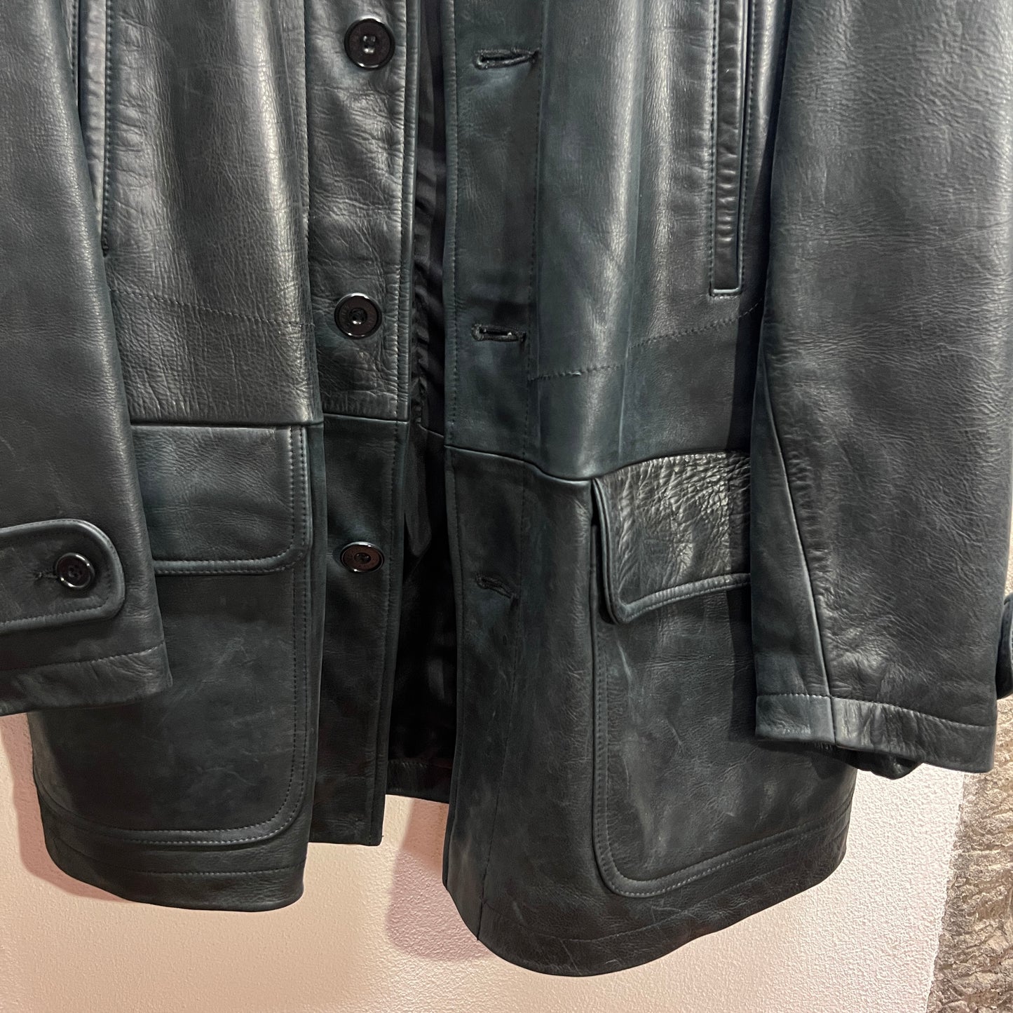 Giacca in pelle DKNY
