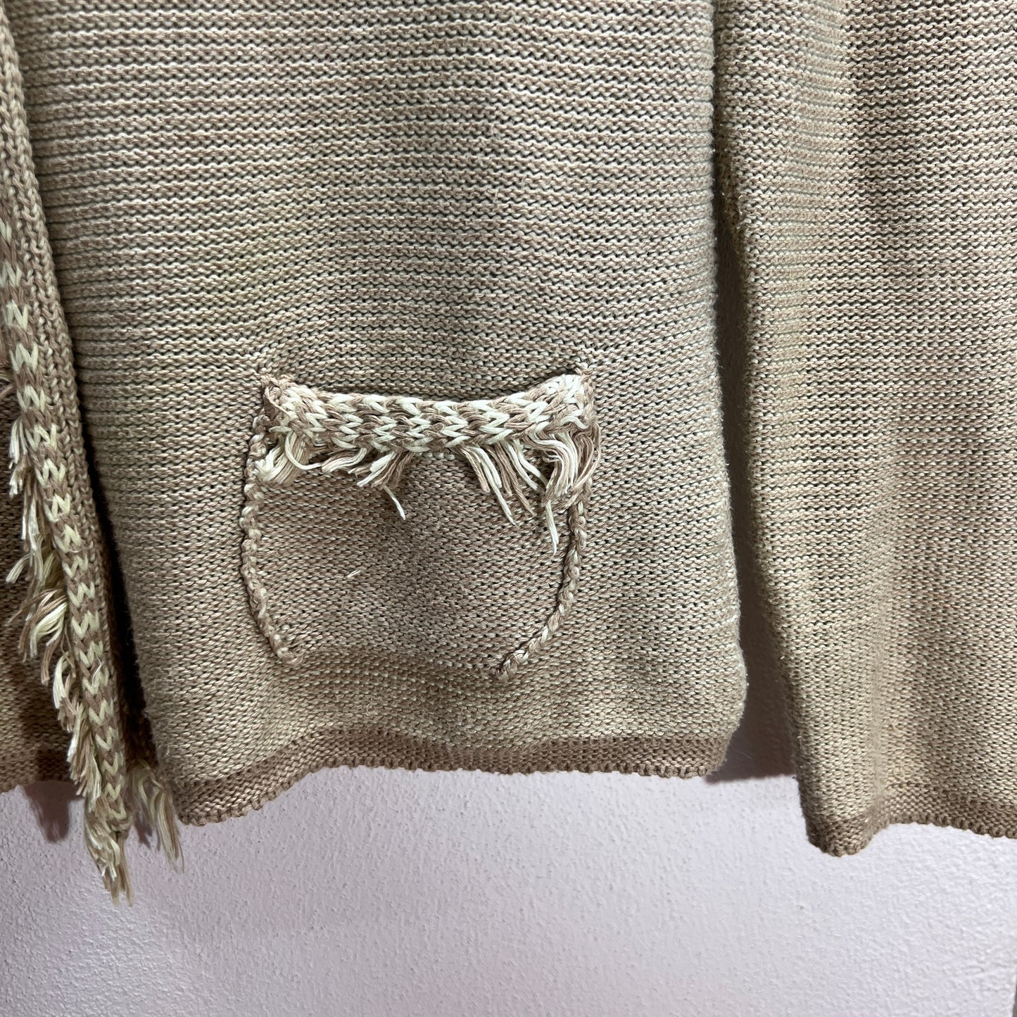 Cardigan verde Made in Italy