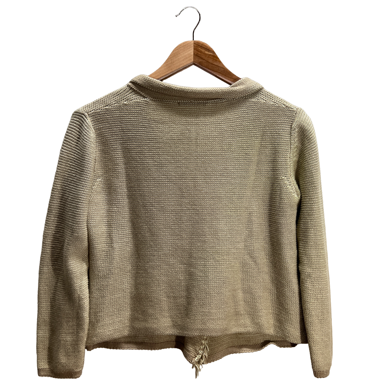 Cardigan verde Made in Italy