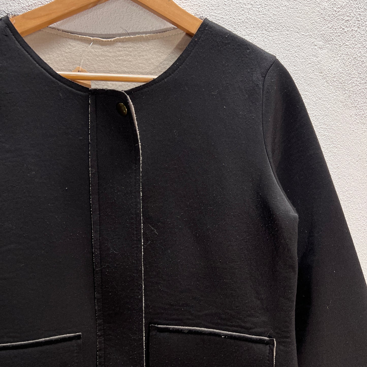 Giacchina nera in neoprene