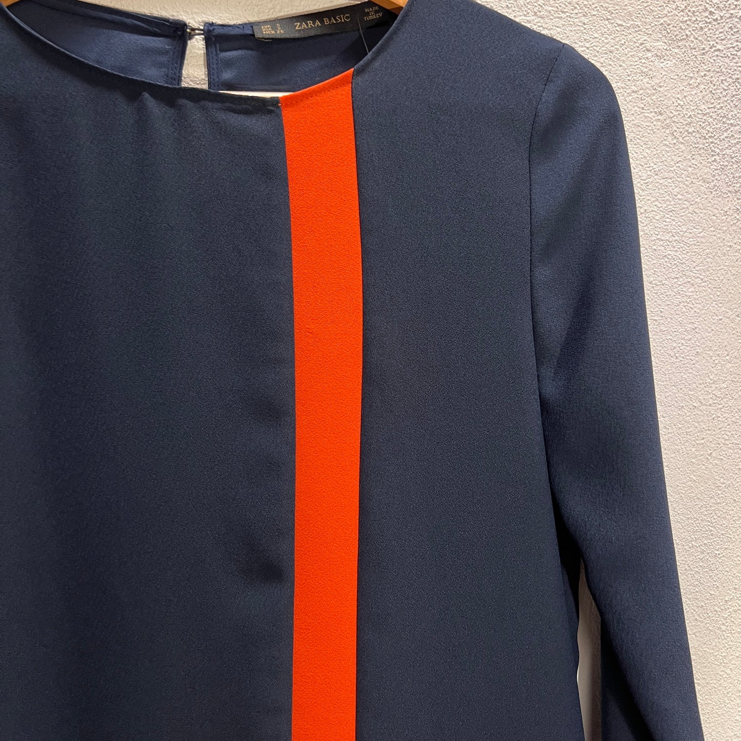Vestito Zara blu/arancio