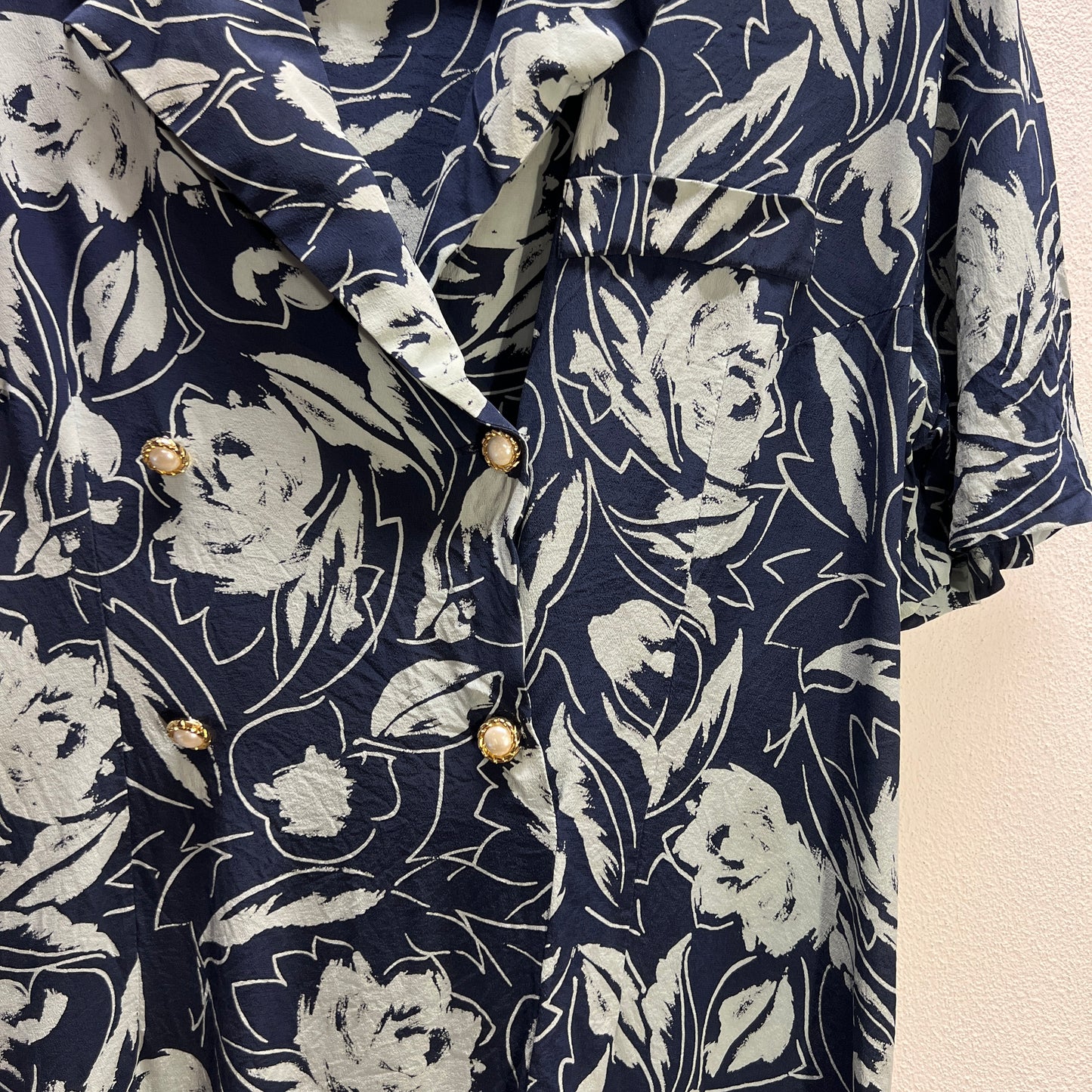 Vestito vintage blu