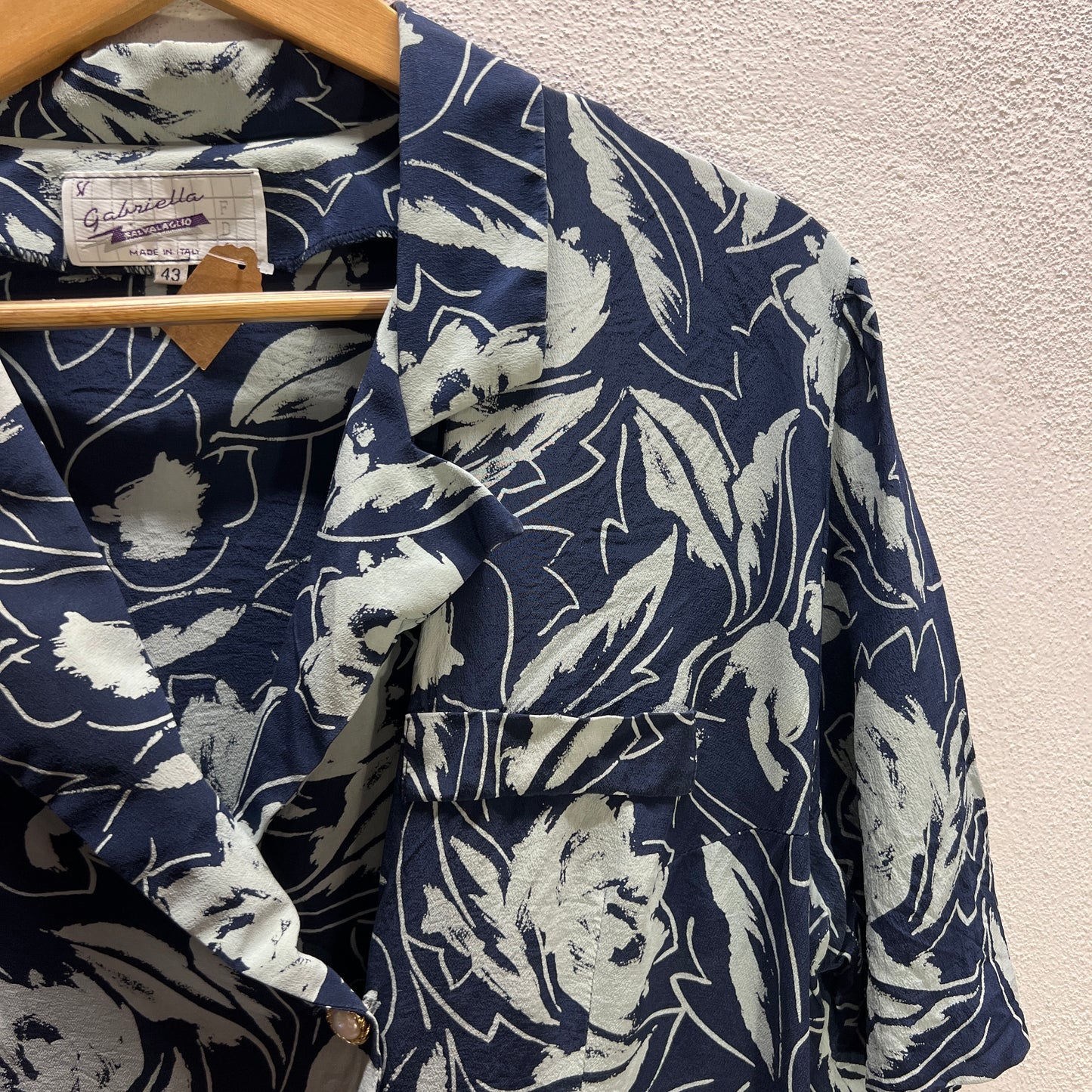 Vestito vintage blu