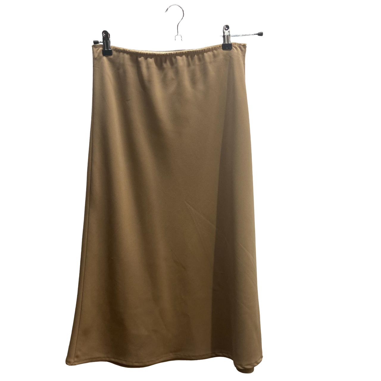 Gonna sartoriale beige