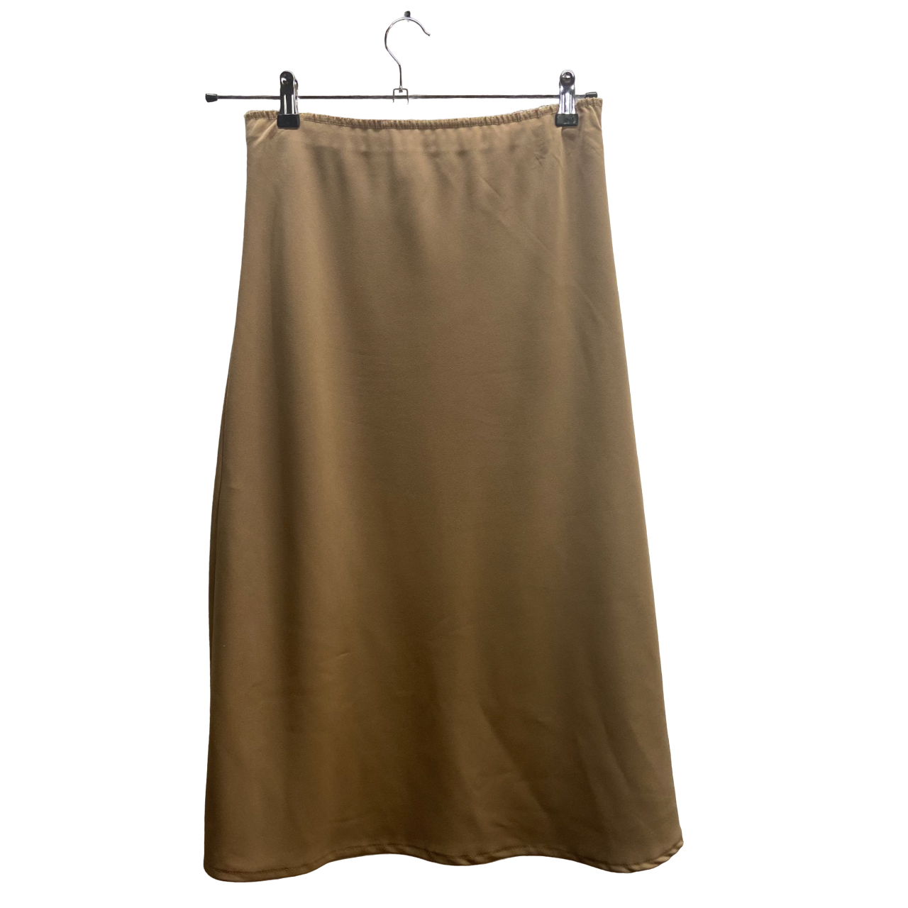 Gonna sartoriale beige