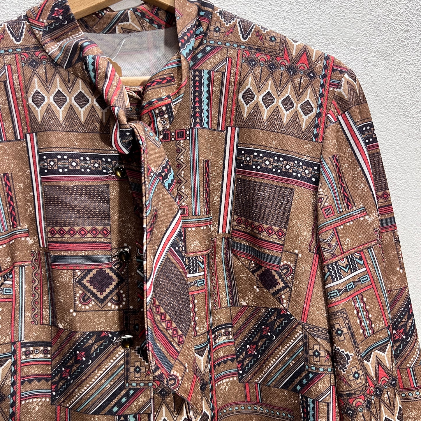 Camicia vintage marrone