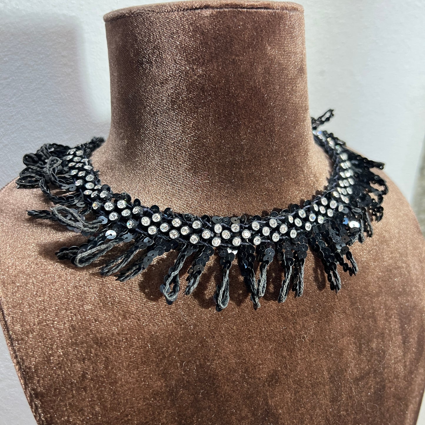 Collana in tessuto