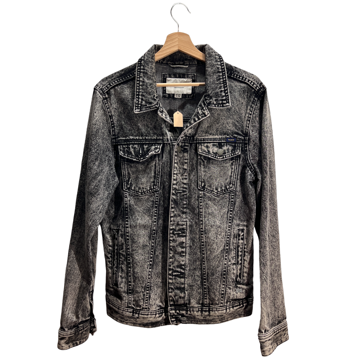 Giacchina in denim grigia