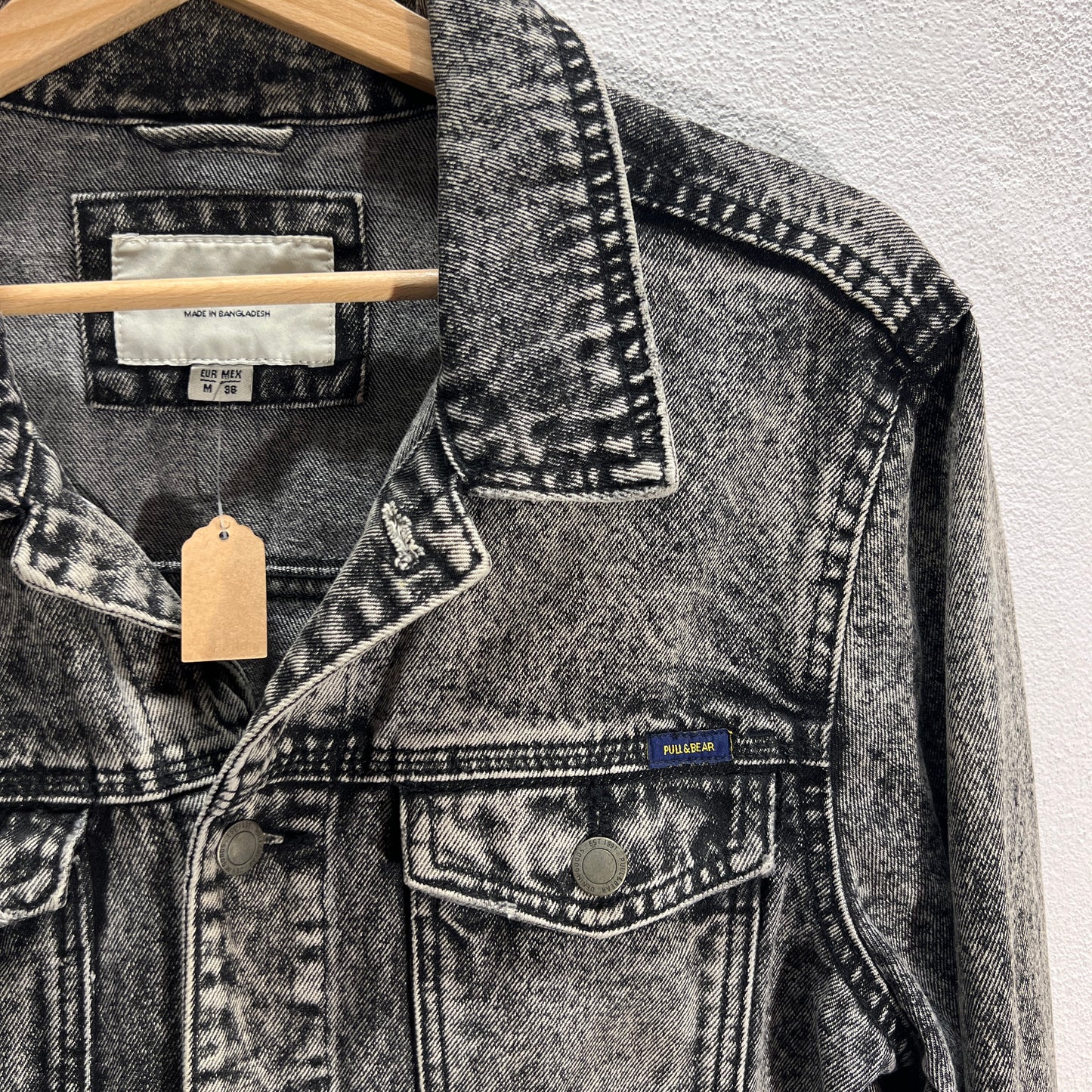 Giacchina in denim grigia
