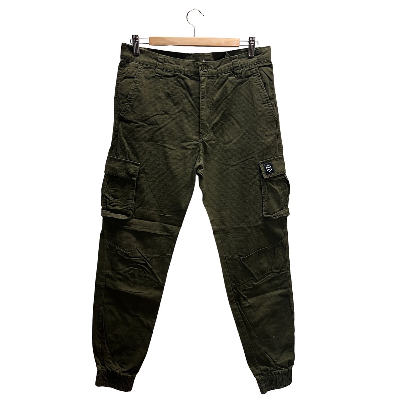 Pantaloni cargo leggeri verde