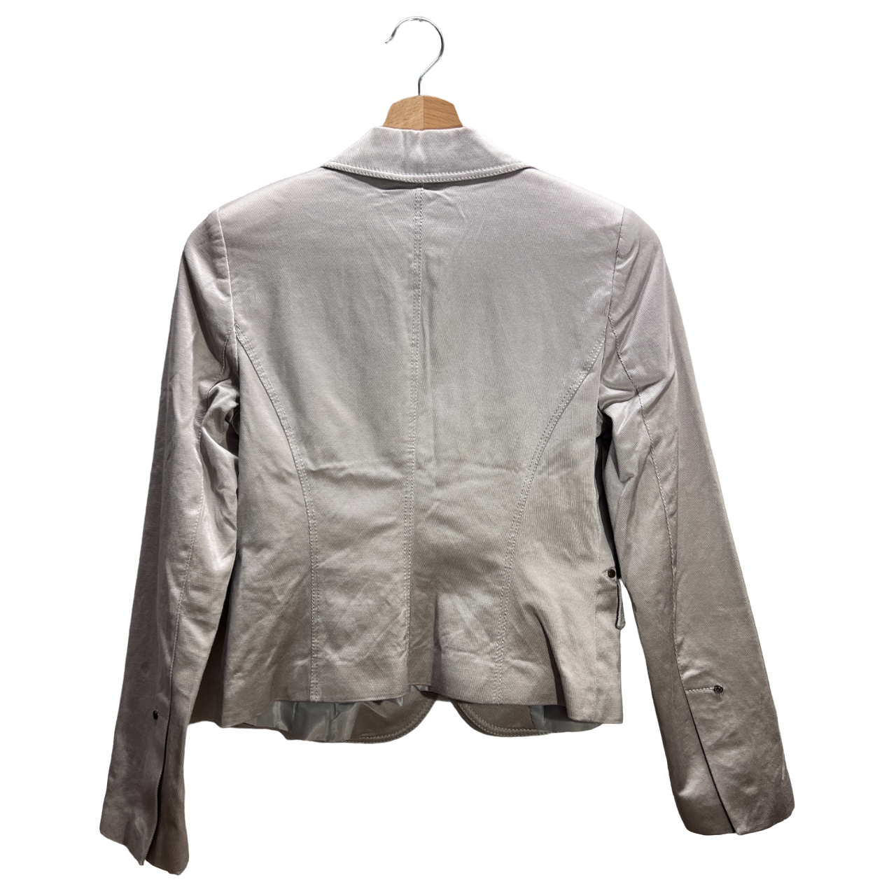 Blazer grigio lucido
