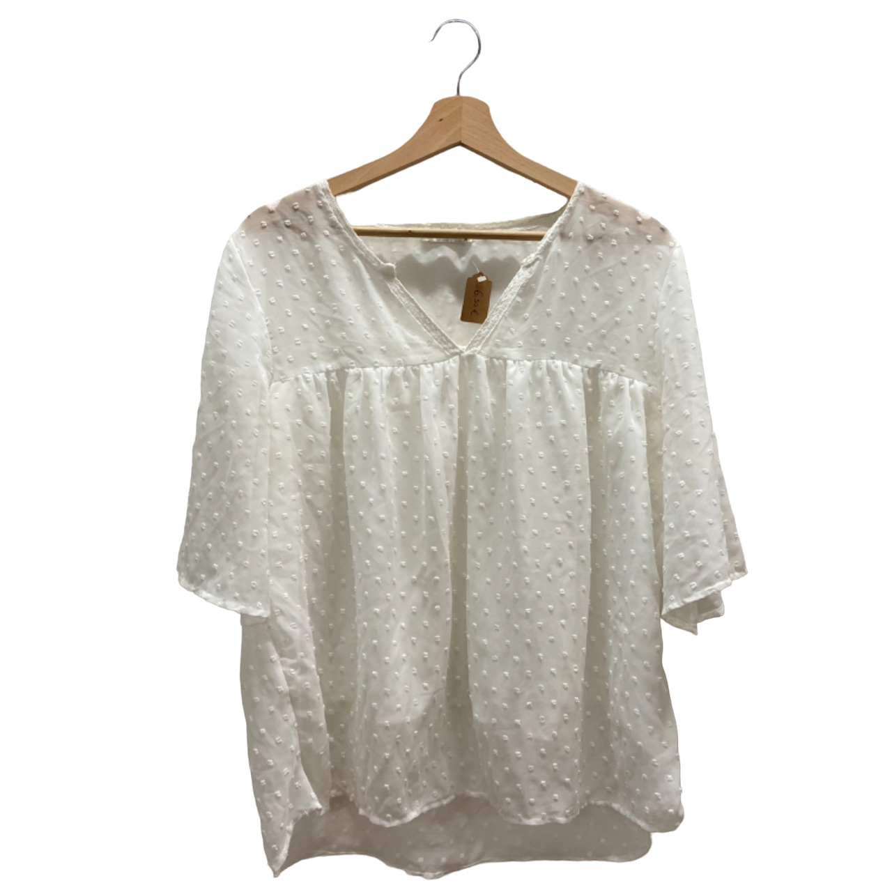Maglia velata bianca