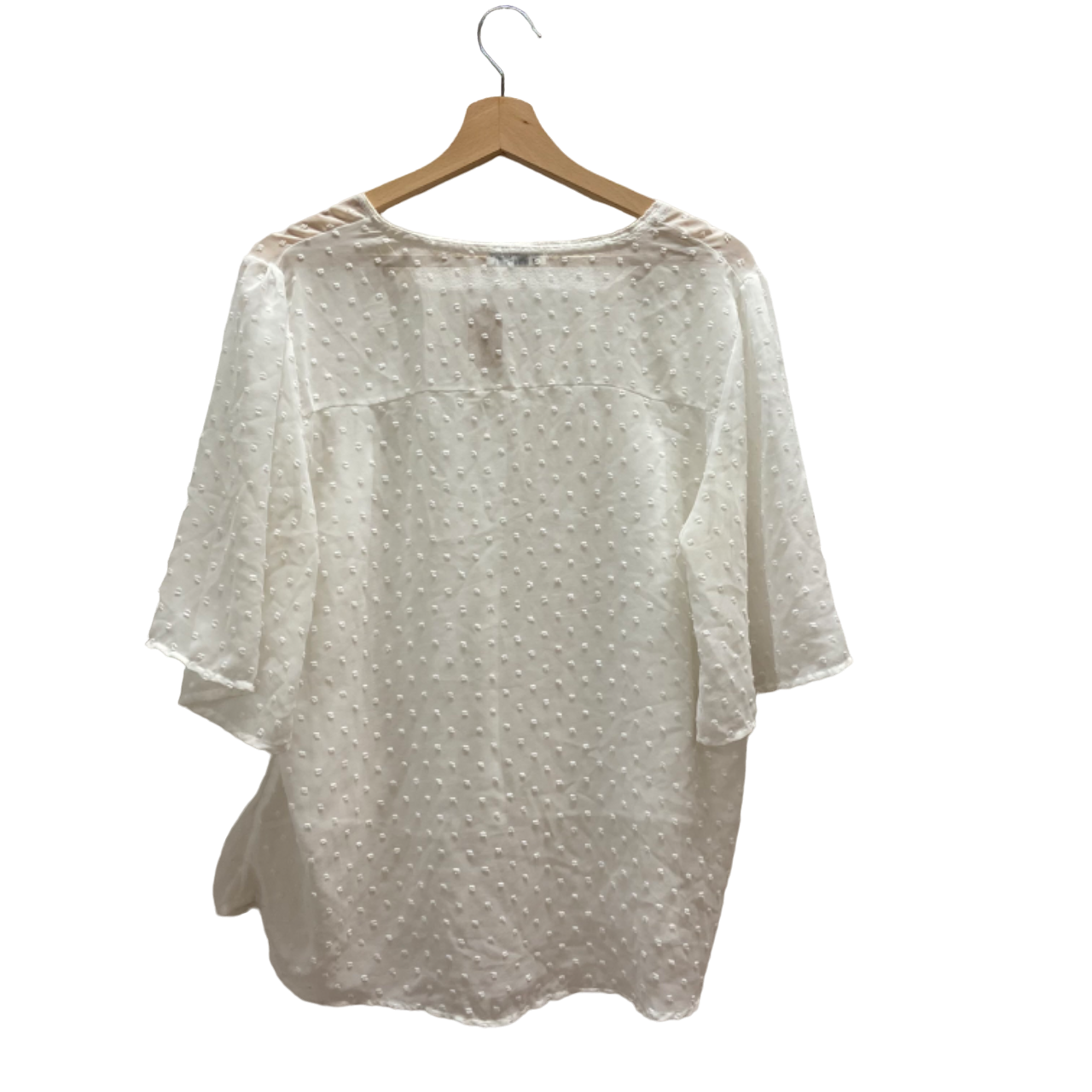 Maglia velata bianca