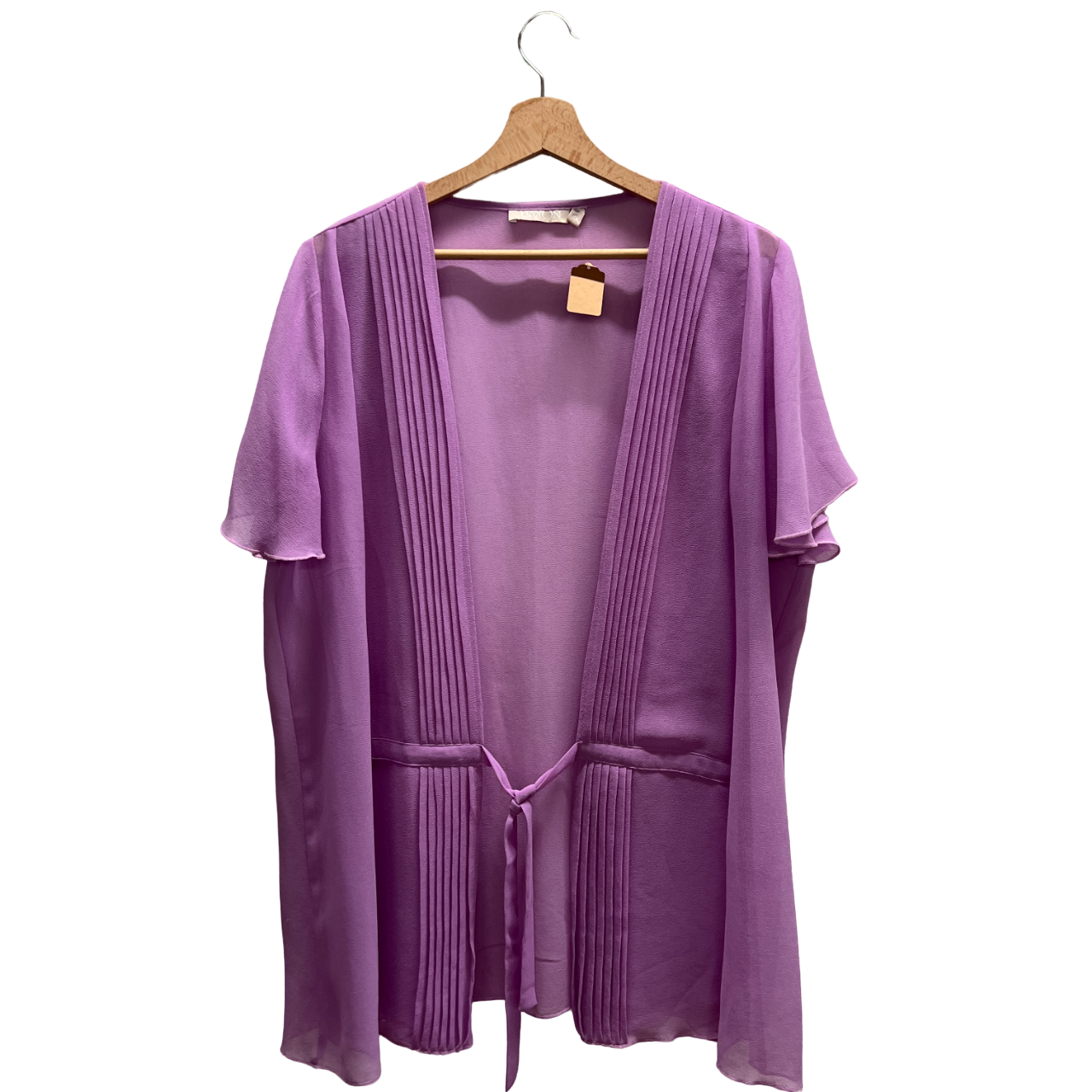 Maglina in organza viola