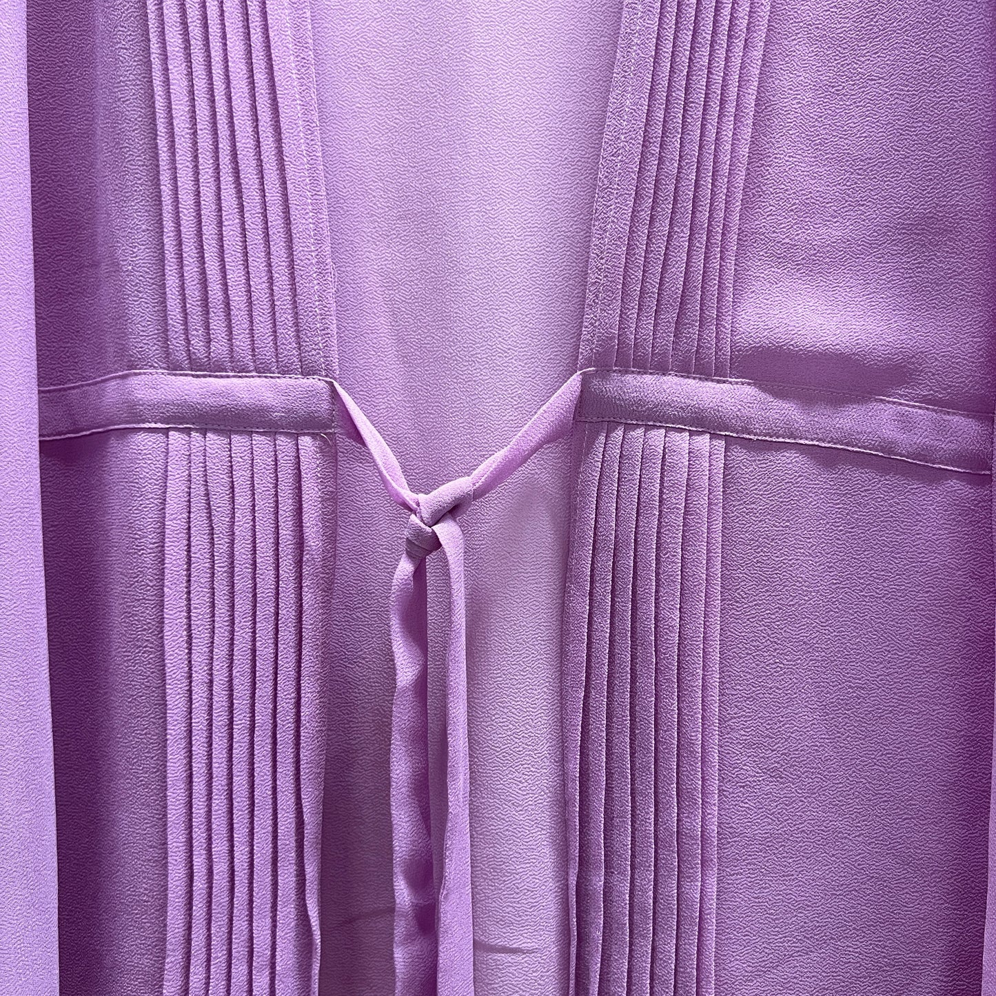 Maglina in organza viola