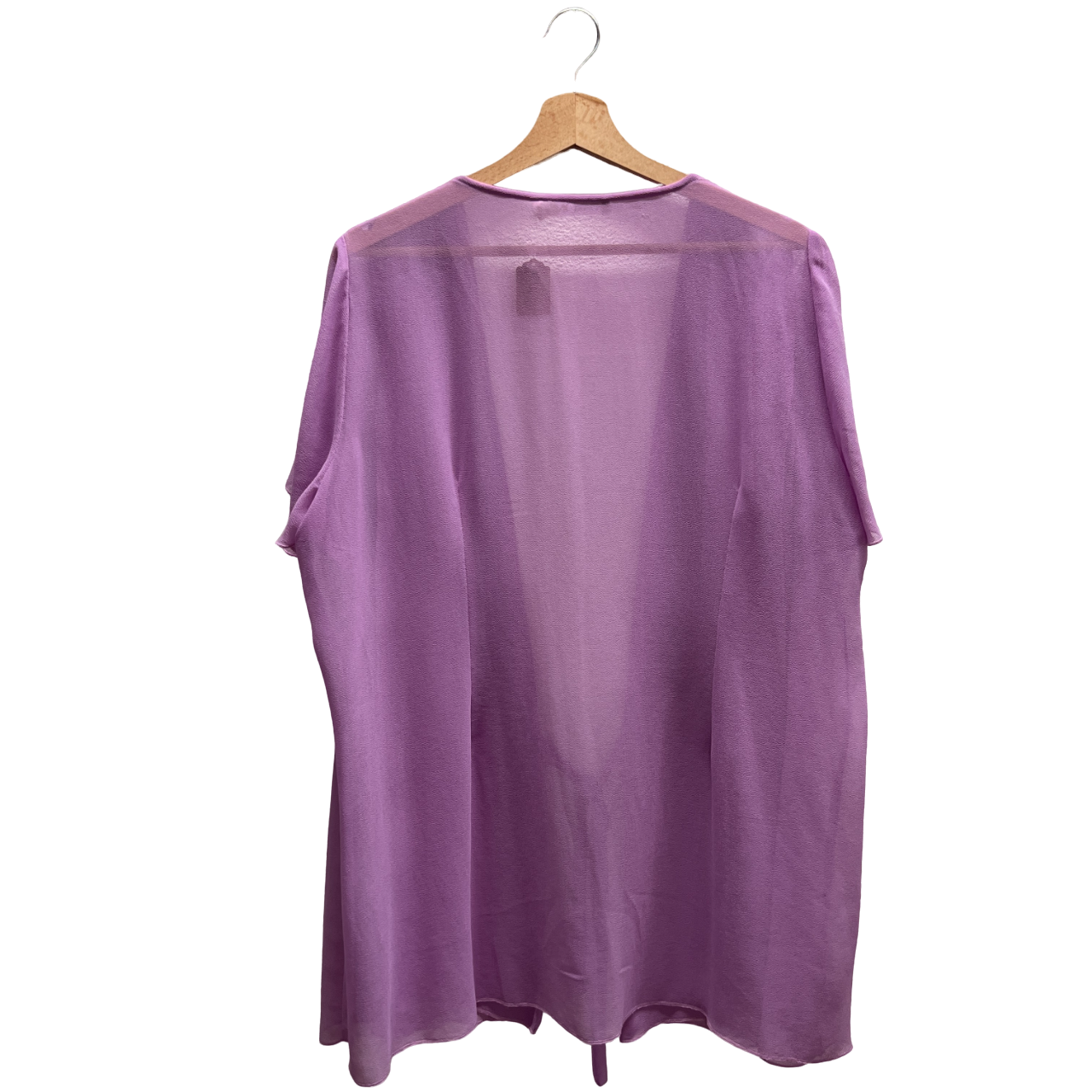 Maglina in organza viola