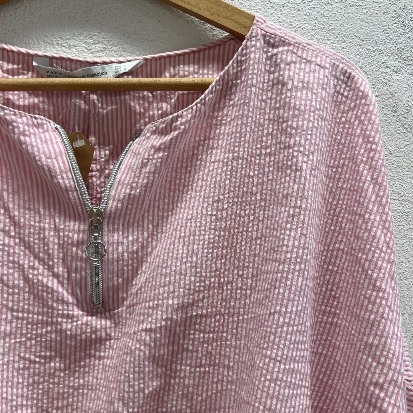 Top Zara a righe