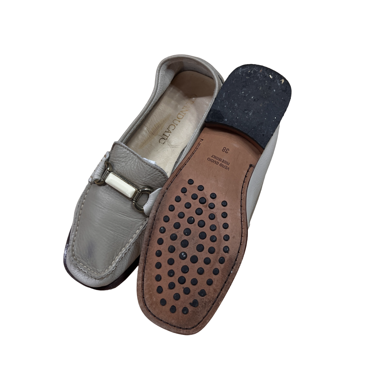 Mocassini beige n.38