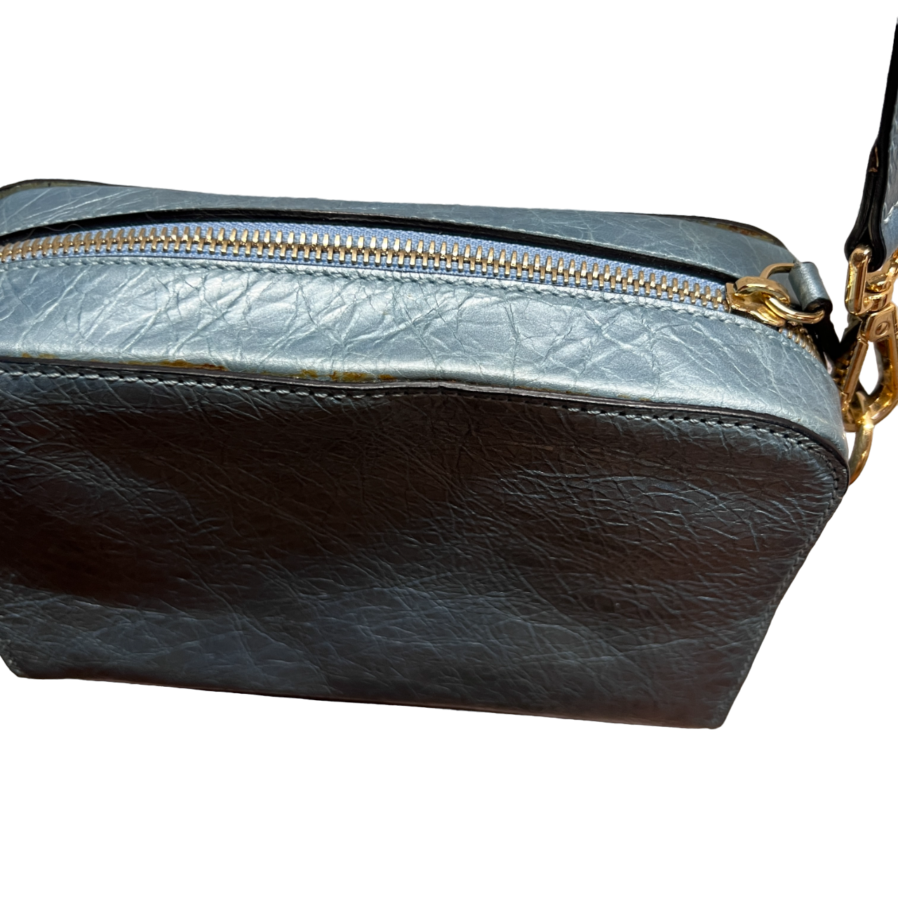 SSyang Catena Per Borsa,Tracolla Di Ricambio In Metallo Con Tracolla A Catena,120cm,Tracolla Di Ricambio In Treccia In Pelle PU,Catena Per Borsa Con Design A Sfera Dorata,per Borsa(Argento Nero