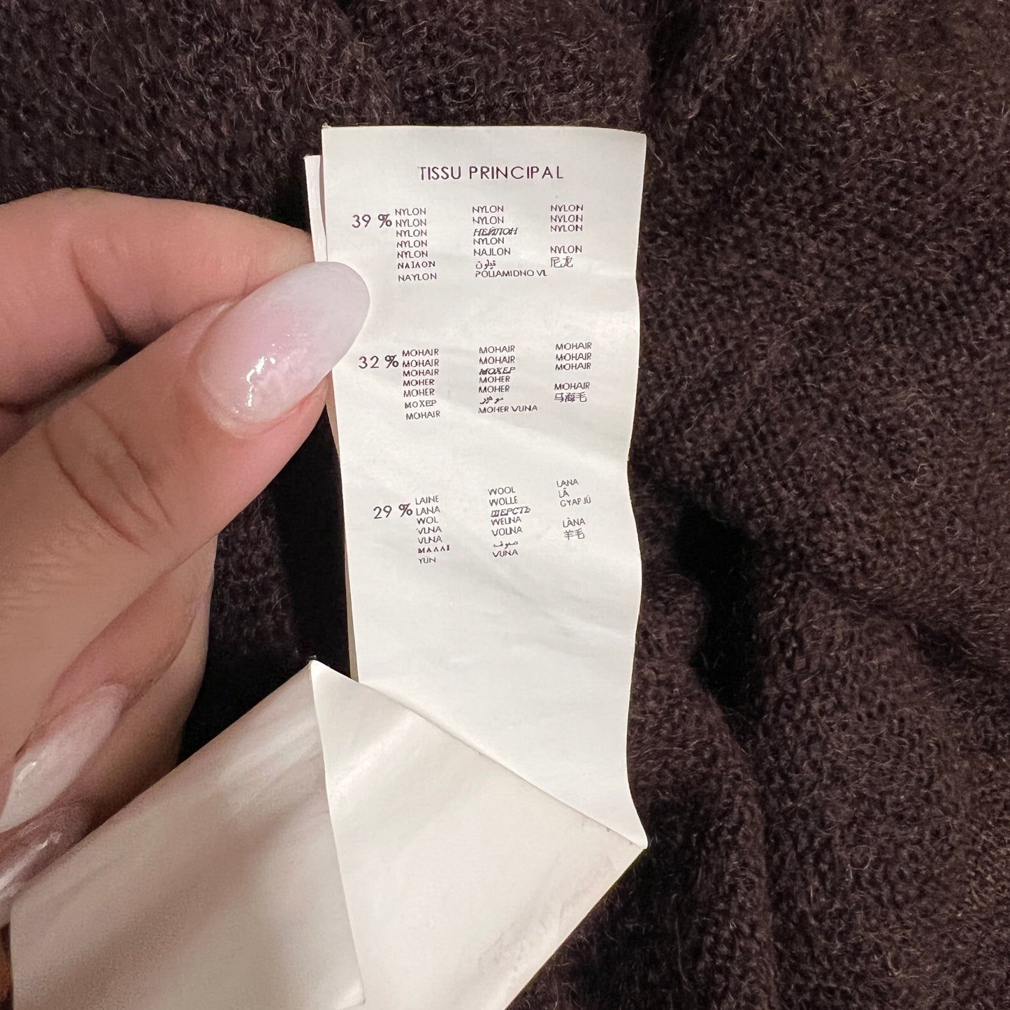 Vestito mohair/lana Promod