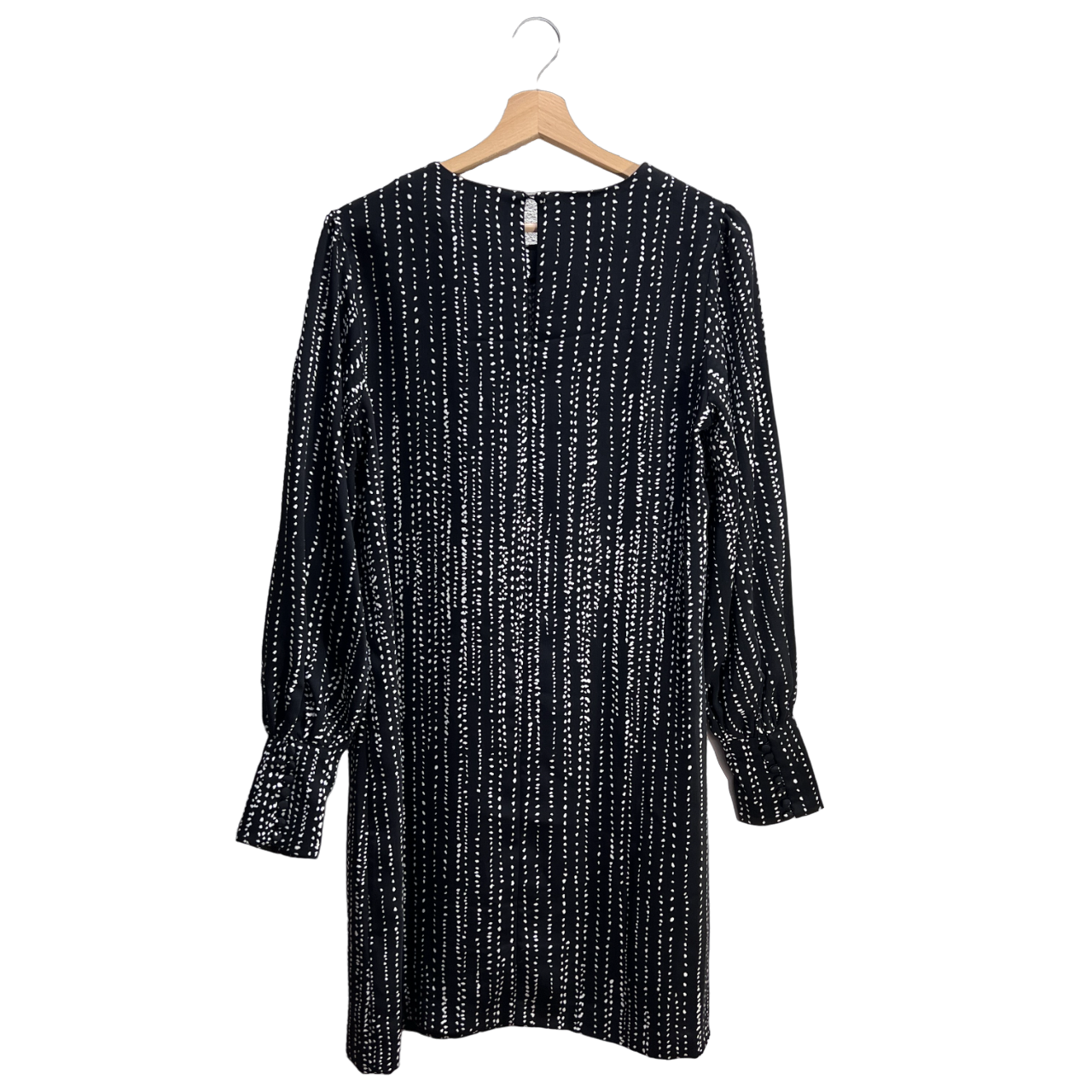 Vestito pois bianco/nero H&M