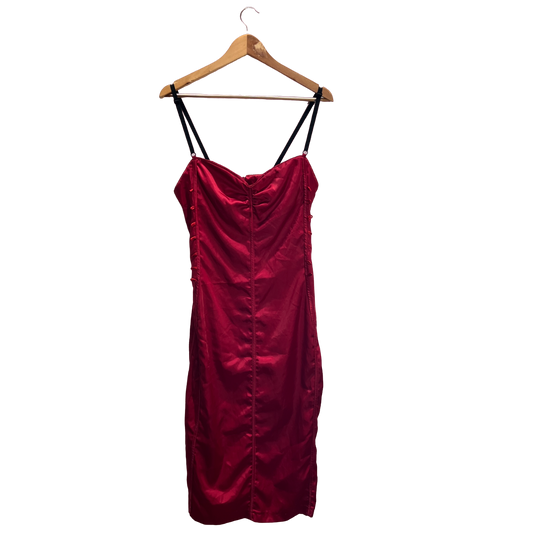 Vestito a corpetto rosso