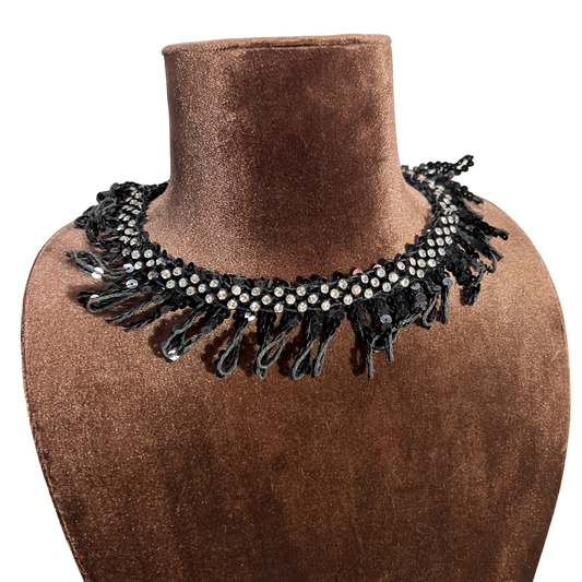 Collana in tessuto